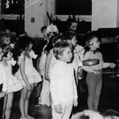 Vystoupení mateřské školy - Třinec 1970